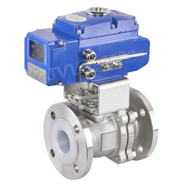 JL900-Q10 / Electric Fully Fluorine Lined Ball Valve