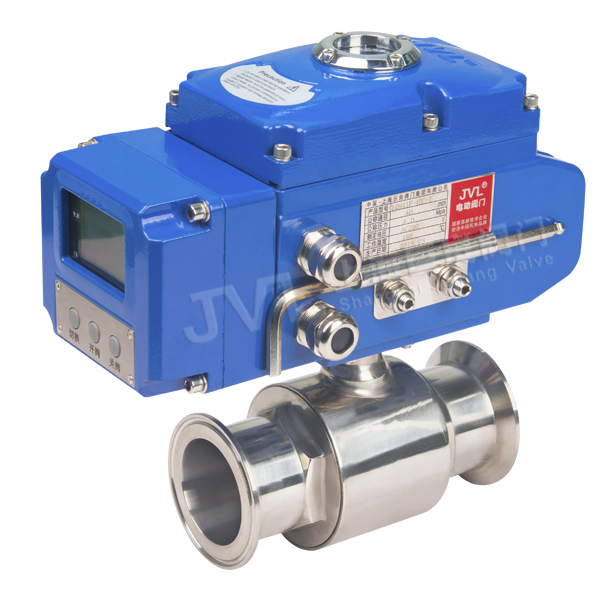 JL900-Q7 / Electric Sanitary Degree Clamp Ball Valve