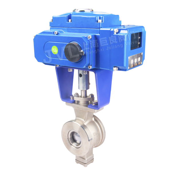 JL900-Q5 / Electric V-type Wafer Ball Valve