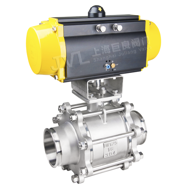 JL600-Q9 / Pneumatic High Vacuum Ball Valve