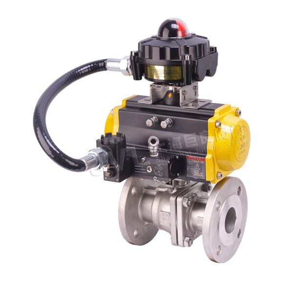 JL600-Q1 / Pneumatic Flanged Ball Valve