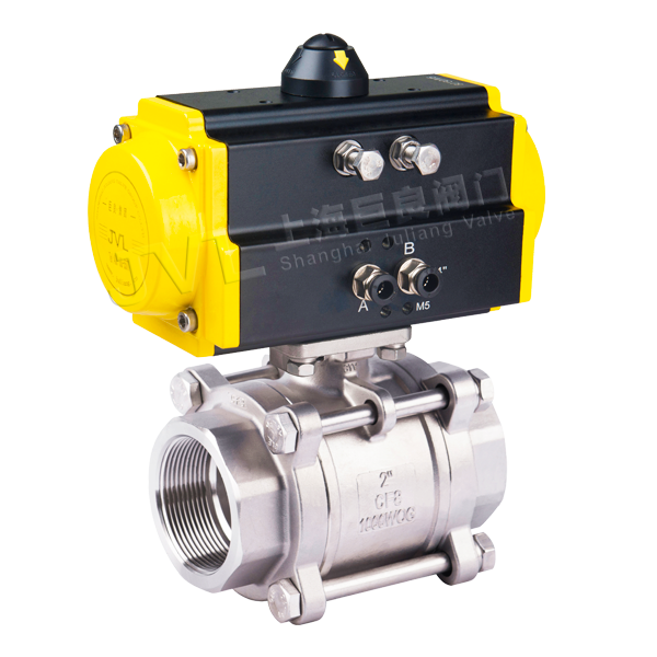 JL600-Q1 / Pneumatic Three-piece Ball Valve