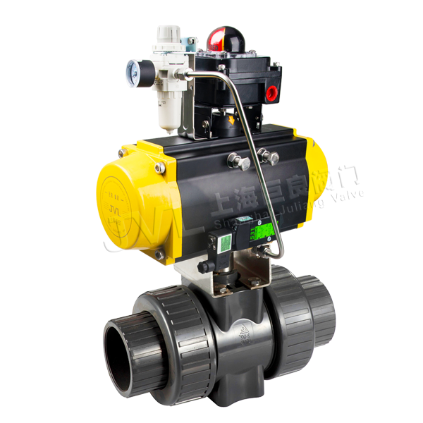 JL600-Q8 / Pneumatic Plastic Ball Valve