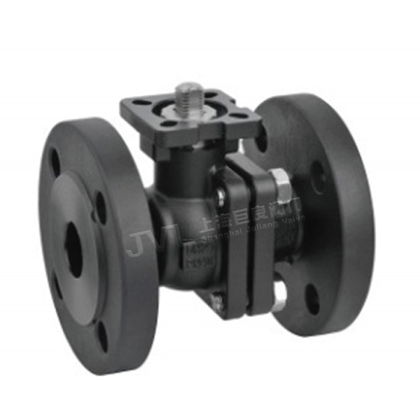 Two-piece Flanged Ball Valve (High Mounting)