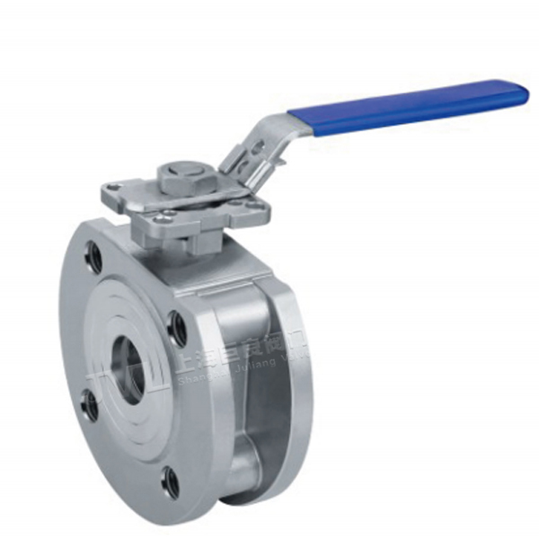 Thin Type Flanged Ball Valve (High Mounting)