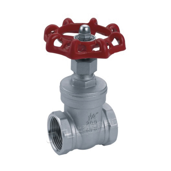 Stainless Steel Female Threaded Gate Valve