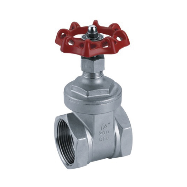 Stainless Steel Female Threaded Gate Valve (Water Heating Type)