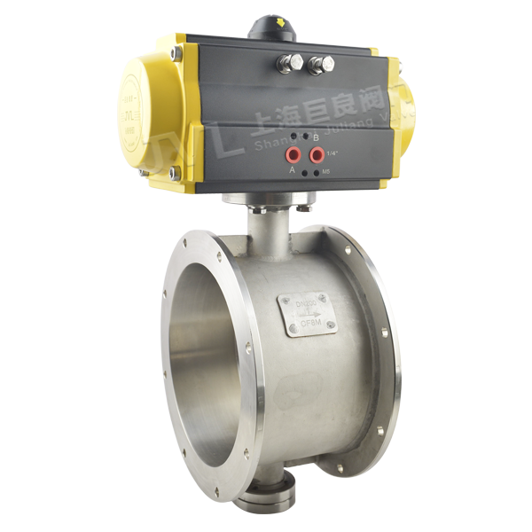 JL600-D5 / Pneumatic Zero Leakage Ventilation Butterfly Valve