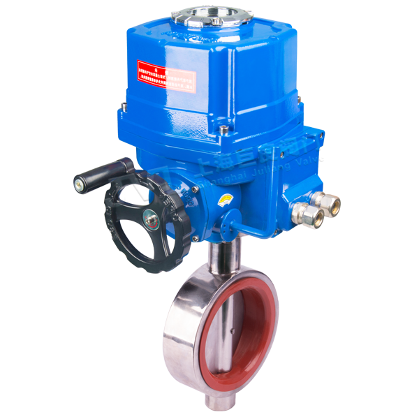 JL900-D3 / Electric Sanitary Degree Wafer Butterfly Valve