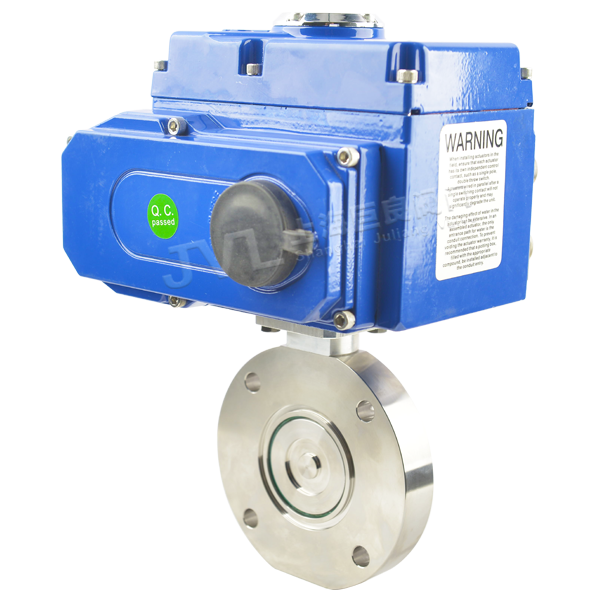 JL900-D7 / Electric High Vacuum Butterfly Valve