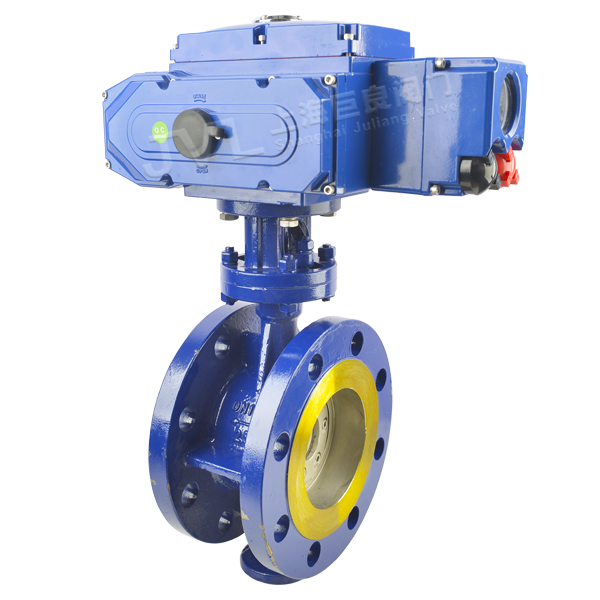 JL900-D2 / Electric Hard Seal Flanged Butterfly Valve